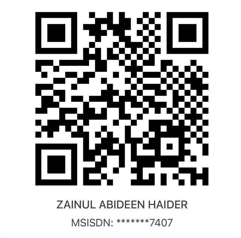 Easypaisa QR Code for Donation
